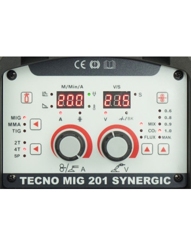 TECNO MIG 201 MMA SYNERGIC