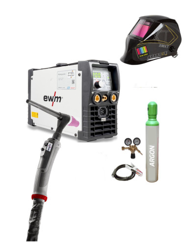 Zestaw: Picotig 200 Puls TG, uchwyt SR26-4m, przewód masowy, maska 301x, butla Ar 100%, reduktor Ar/Co2...