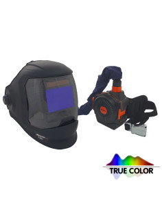 Przyłbica samościemniająca Sherman-profi V8a z systemem nawiewu PAPR