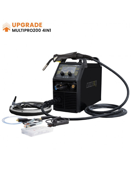 Migomat Spartus Multi200 4w1 z dwoma uchwytami spawalniczymi
