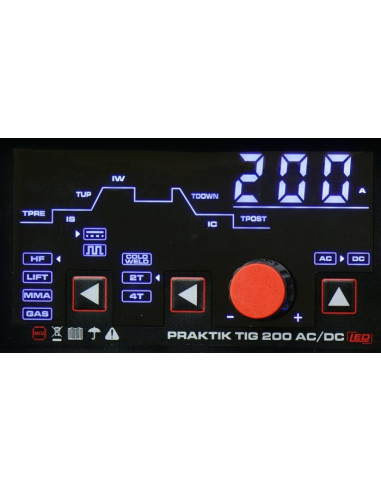 PRAKTIK TIG 200 AC/DC LED