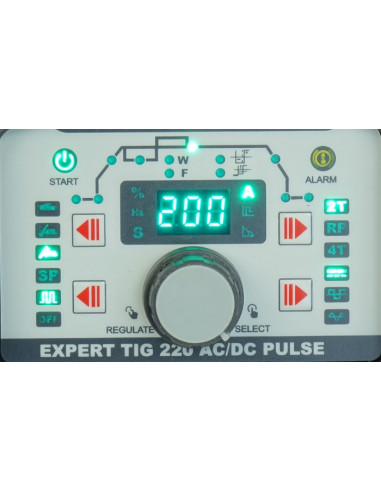 EXPERT TIG 220 AC/DC PULSE +zestaw TIG
