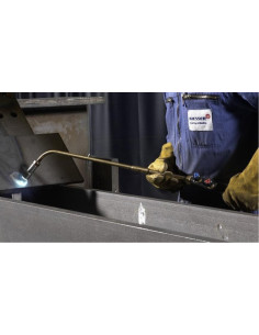 Nasadka do powierzchniowego lutowania i nagrzewania za pomoca acetylenu 2