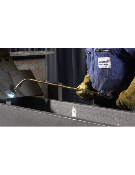 Nasadka do powierzchniowego lutowania i nagrzewania za pomoca acetylenu