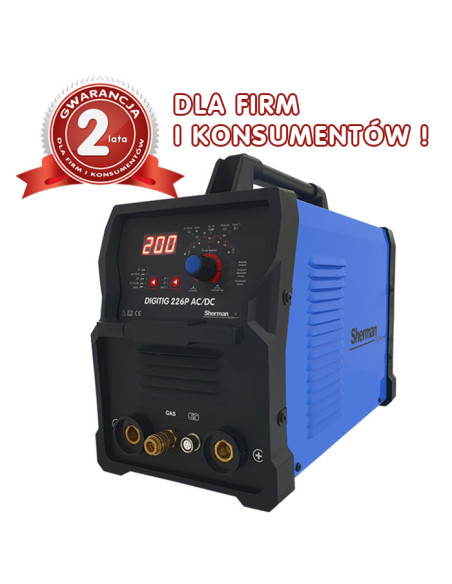 Spawarka inwertorowa DIGITIG 226P AC/DC