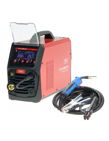 Spawarka inwertorowa TECNO MIG 211 S-PULSE ALU SYNERGIC