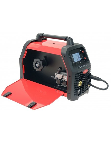 Spawarka TECNO MIG 205 LCD MIG/TIG/MMA SYNERGIC 4x4