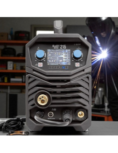 MIGOMAT Spawarka 3W1 EASY MIG 215 + pakiet start 2