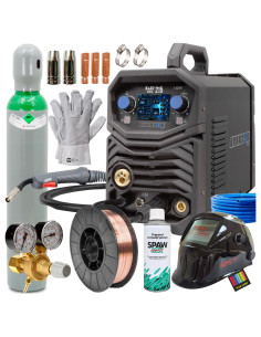 MIGOMAT Spawarka 3w1 Spartus MIG215 200A synergia+