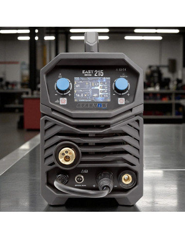 MIGOMAT Spawarka 3w1 Spartus MIG215 200A synergia+