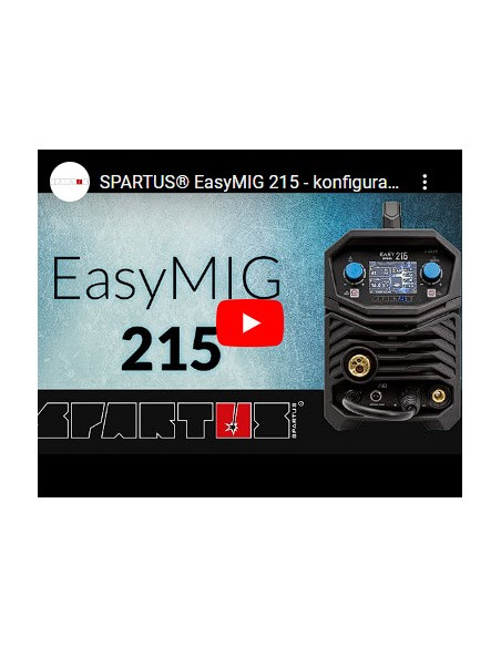MIGOMAT Spawarka 3W1 EASY MIG 215 + pakiet start