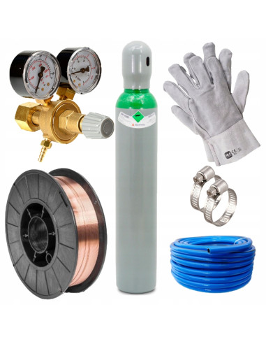 MIGOMAT Spawarka 3W1 EASY MIG 215 + pakiet start