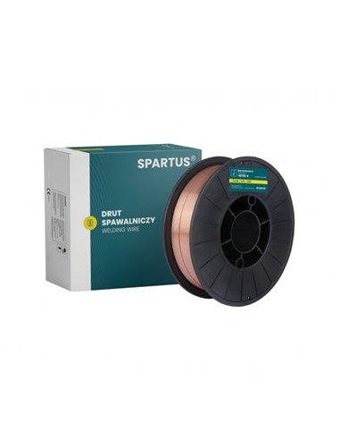 Drut spawalniczy SG2 SPARTUS D200 0,8mm 5KG