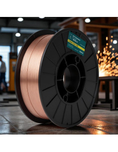 DRUT SPAWALNICZY 0 8 SG2 SPARTUS DO STALI CZARNEJ SG2  SZPULA D200 ŚR 200MM 2