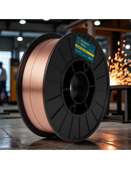 DRUT SPAWALNICZY 0 8 SG2 SPARTUS DO STALI CZARNEJ SG2  SZPULA D200 ŚR 200MM