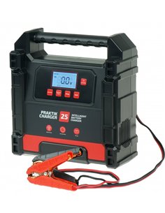 PRAKTIK CHARGER 25 LCD 12/24V