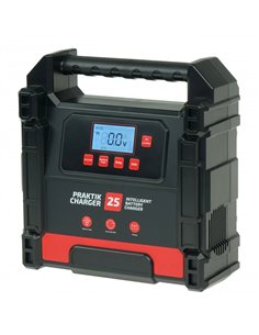 PRAKTIK CHARGER 25 LCD 12/24V 2