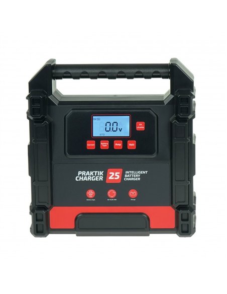 PRAKTIK CHARGER 25 LCD 12/24V