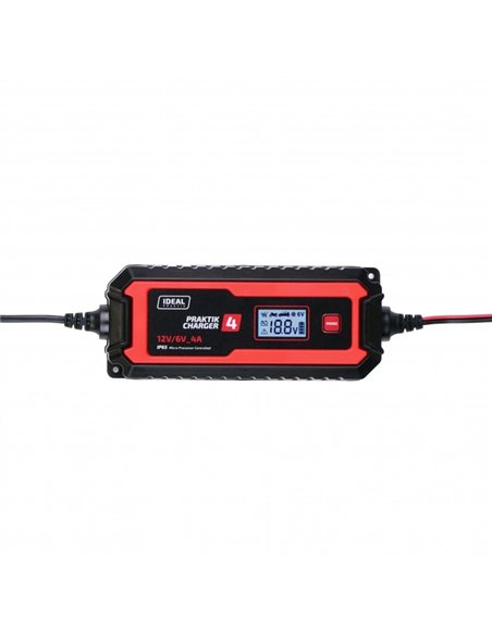 PRAKTIK CHARGER 4 LCD 6/12V