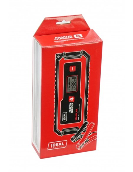 PRAKTIK CHARGER 4 LCD 6/12V