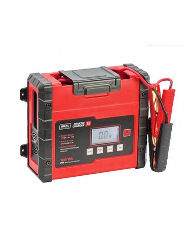 PRAKTIK CHARGER 15 LCD 12V