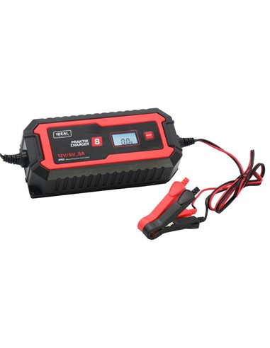 PRAKTIK CHARGER 8 LCD 6/12V