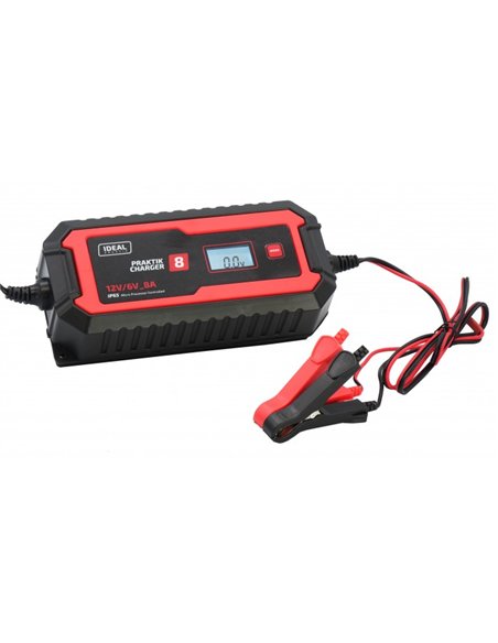 PRAKTIK CHARGER 8 LCD 6/12V