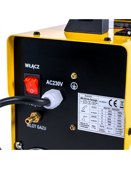 Spawarka MIG 204 ALU SYNERGIA