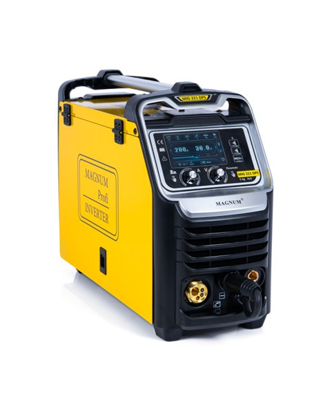 Spawarka MIG 221 DUAL PULS synergia 4x4