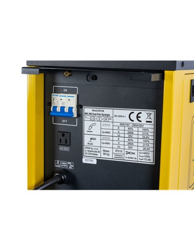 Spawarka MIG 285 puls LCD