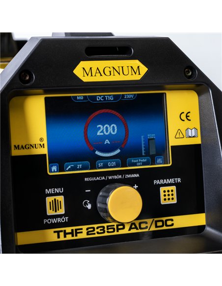 THF 235P AC/DC LCD, 230V, 200A/60%, SR26/4, GP50, COLD WELDING
