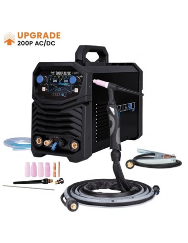 EasyTIG 200XP AC/DC w pakiecie z uchwytem mini SPE 17 - 4m