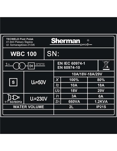 Urządzenie do czyszczenia spoin WBC-100