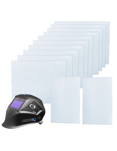 PRZYŁBICA SPARTUS 101X 130XT szybki zamienne 98x123mm 58x107mm-12 sztuk