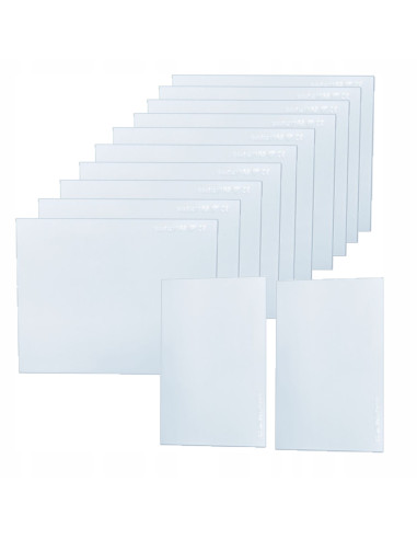 APS-510G 12 x szybka poliwęglanowa przyłbica IDEAL