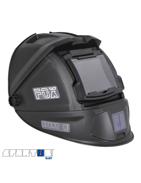 Przyłbica z klapką Spartus Easy FOX- zestaw z szybkami