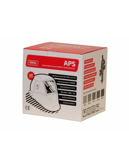 Przyłbica automatyczna APS-510G BLACK TrueColour