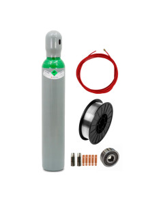 Zestaw do spawania aluminium do migomatu 1,0mm