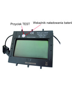 Przyłbica automatyczna Sherman V3b LCD czarna 2