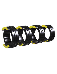 Rolki EWM AL 4R 1.6 MM/0.06 INCH BLACK/YELLOW