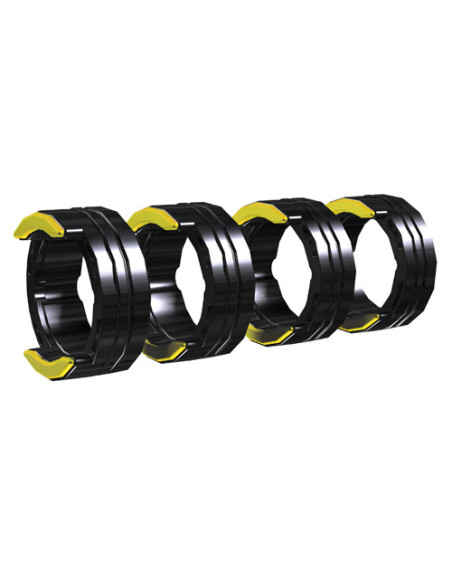 Rolki EWM AL 4R 1.6 MM/0.06 INCH BLACK/YELLOW
