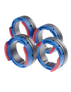 Rolki EWM FE 4R 1.0-1.2MM / BLUE/RED 2